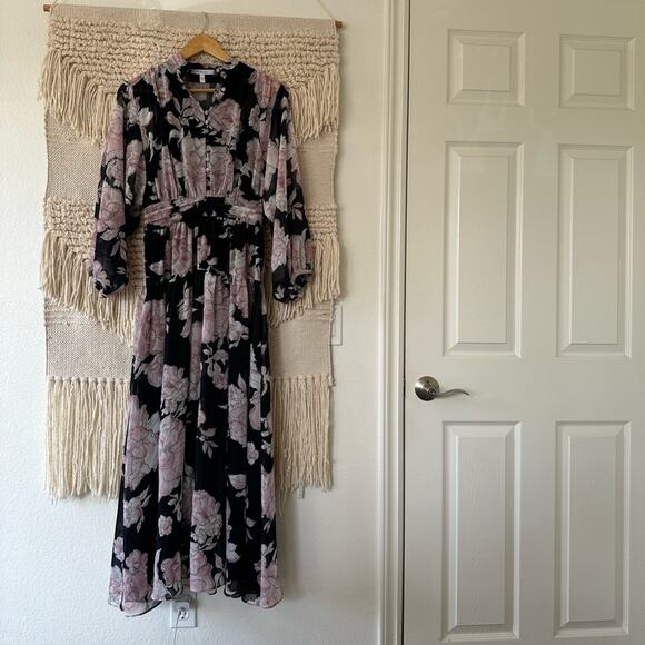 Derek Lam 10 Crosby Jolie Floral Midi Dress - Picture 1 of 10